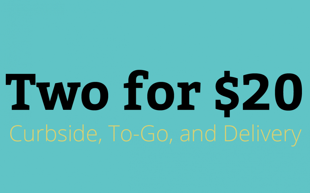 New Two for $20 Menu